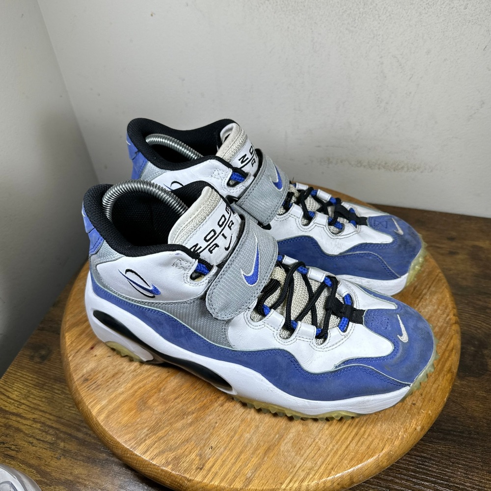 Nike Zoom Air Turf White Detroit Lions Mens 8.5 White Shoes 2006 315099-141